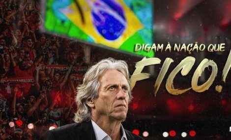 Flamengo acaba novela e Jorge Jesus confirma renovação em rede social