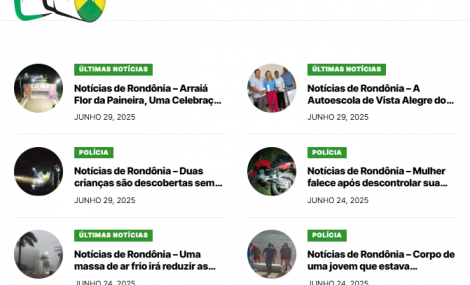 Portal de Notícias de Rondônia Informações em Tempo Real sobre o Estado