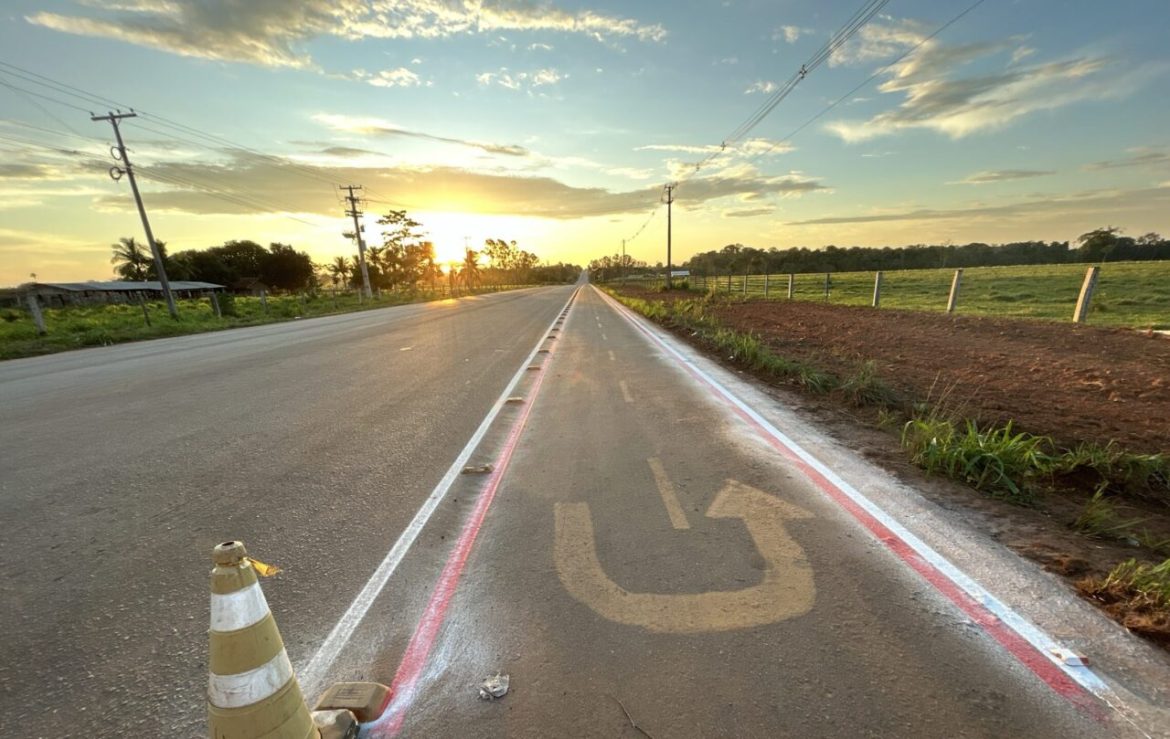 revitalizacao-de-ciclofaixa-e-sinalizacao-proporciona-mais-seguranca-na-ro-481,-em-sao-miguel-produce-guapore