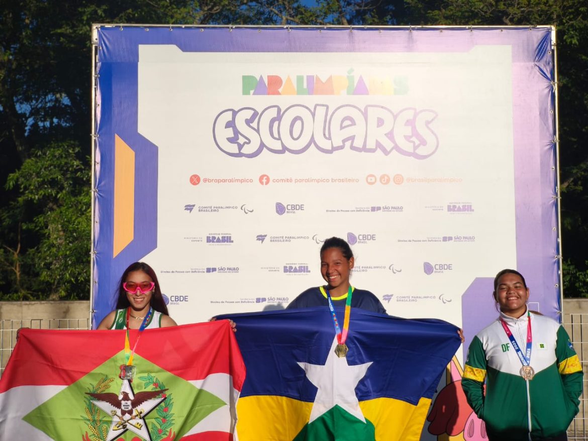 rondonia-conquista-4-medalhas-de-ouro-e-1-prata-no-primeiro-dia-das-paralimpiadas-escolares,-em-sao-paulo